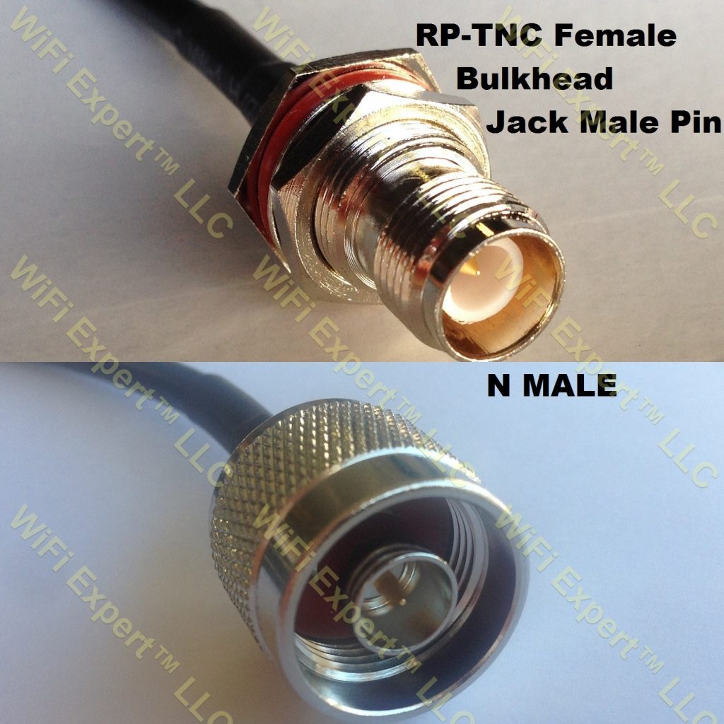 Lmr Rp Tnc Female Bulkhead To N Male Coaxial Rf Pigtail Cable Rf