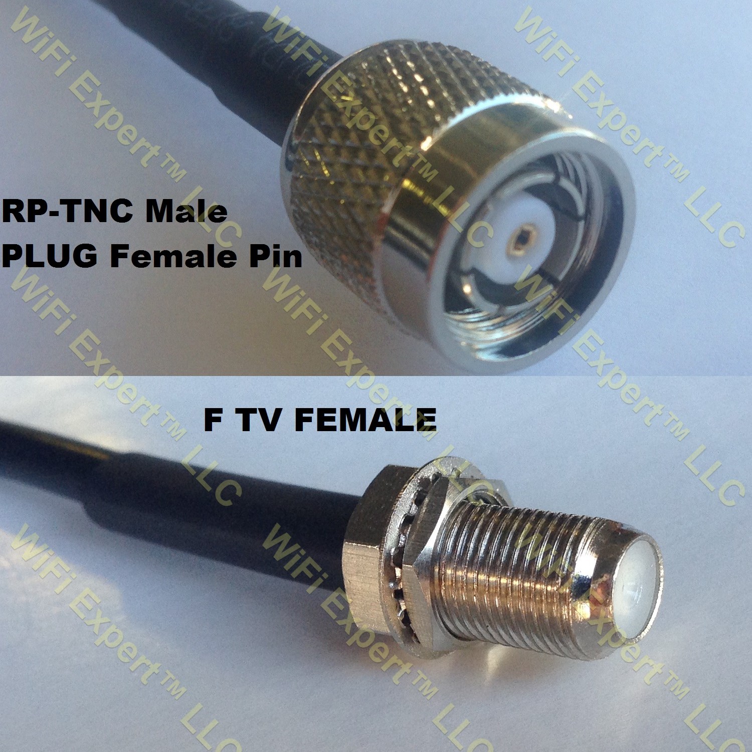 Rg Rp Tnc Male To F Female Coaxial Rf Pigtail Cable Rf Coaxial