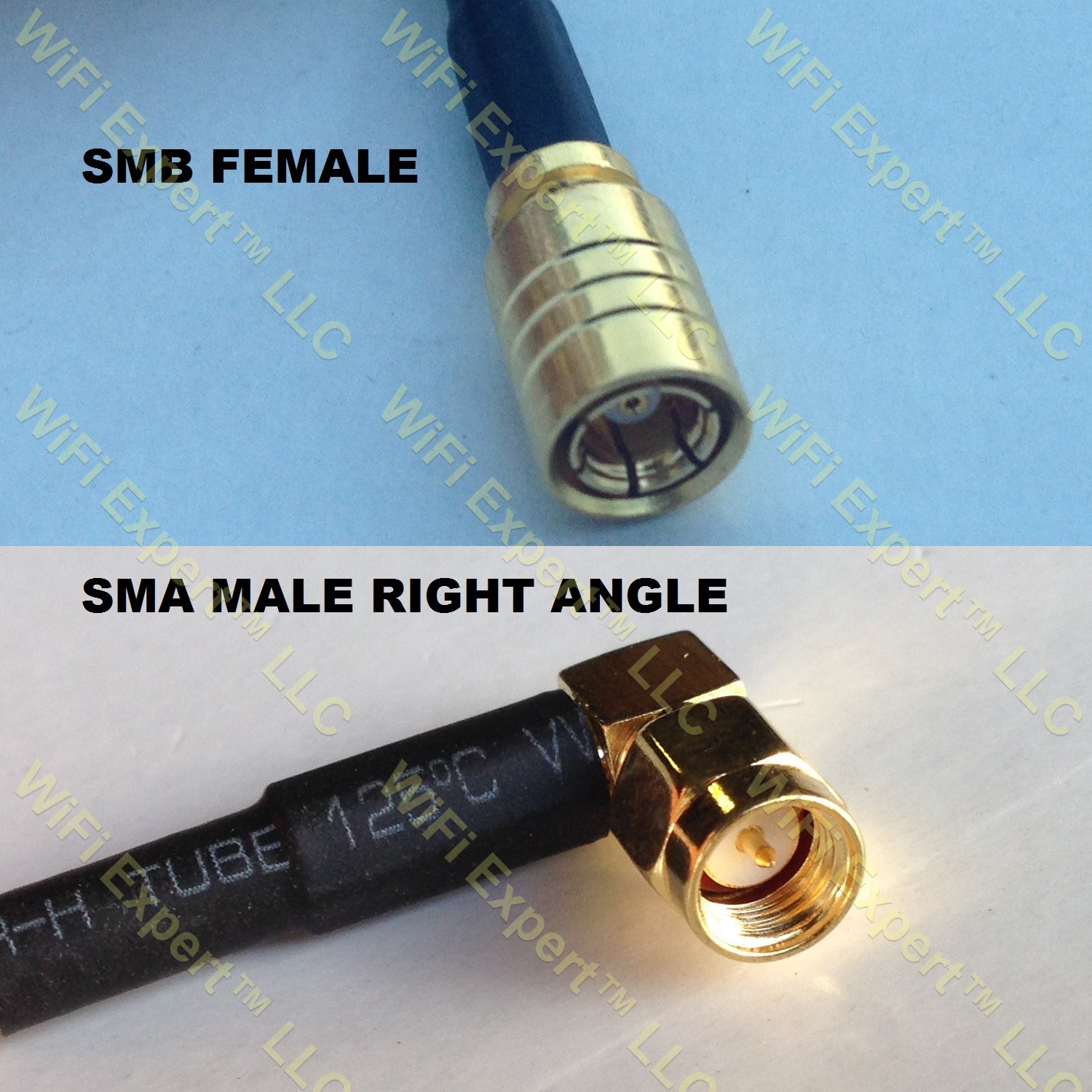 Rg Smb Female To Sma Male Angle Coaxial Rf Pigtail Cable Rf